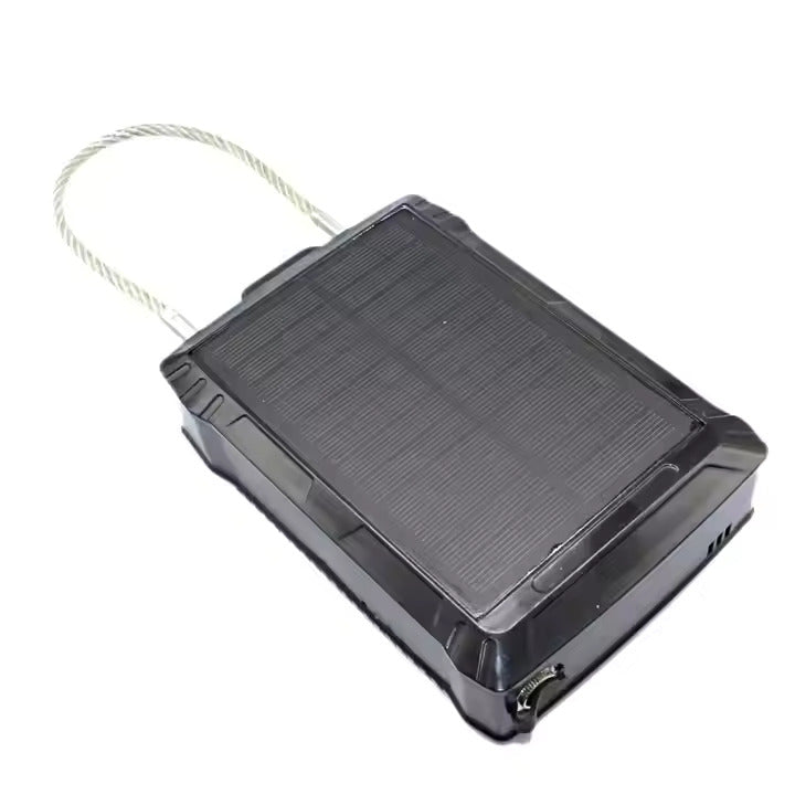 Advanced Solar-Powered GPS E-lock for Container Security