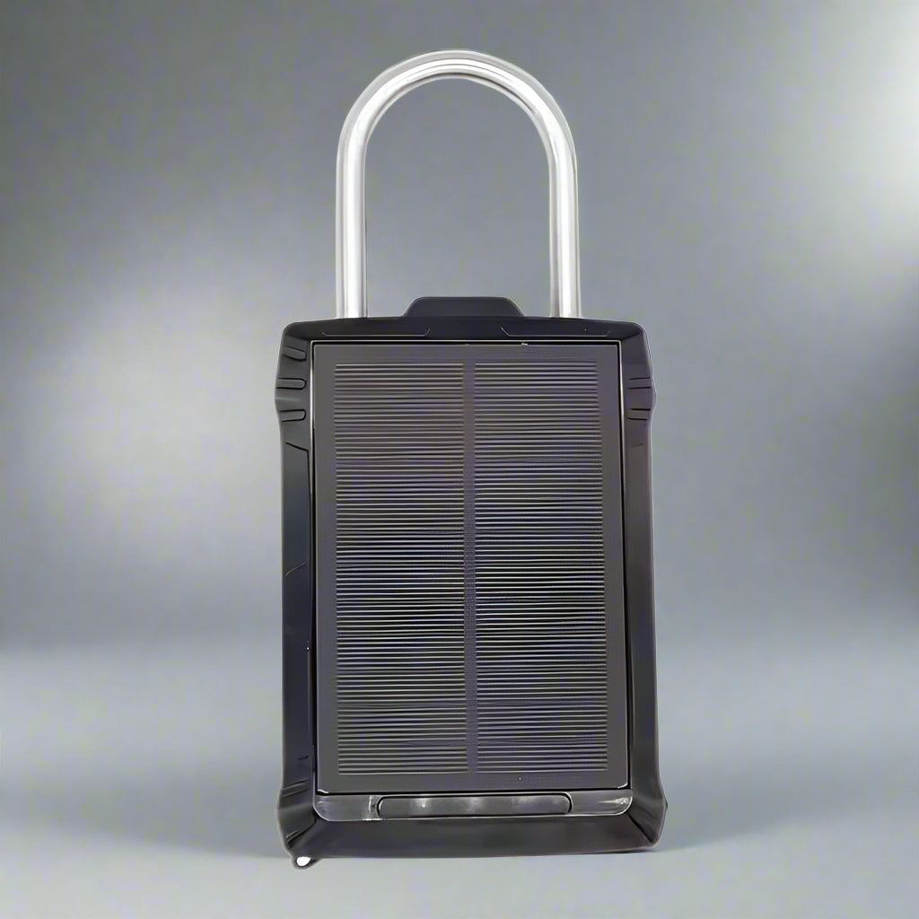 Advanced Solar-Powered GPS E-lock for Container Security