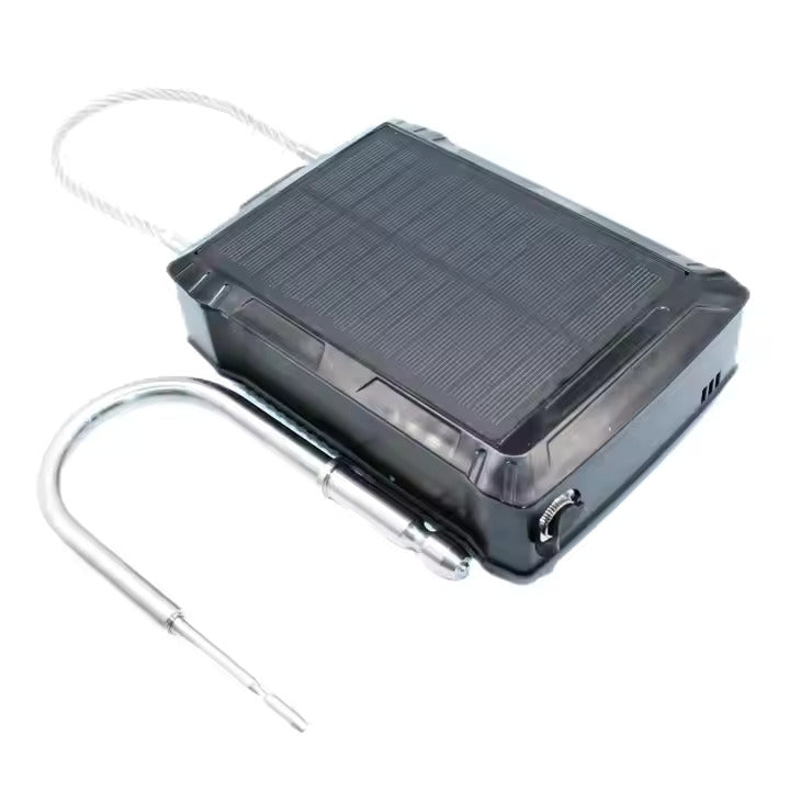 Advanced Solar-Powered GPS E-lock for Container Security