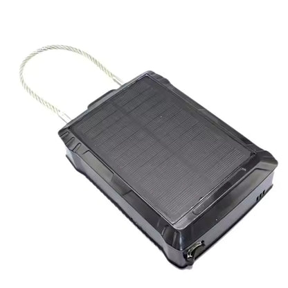 Advanced Solar-Powered GPS E-lock for Container Security