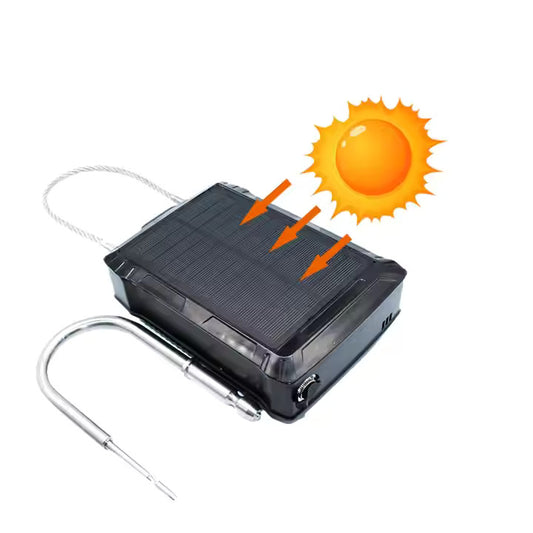 Advanced Solar-Powered GPS E-lock for Container Security